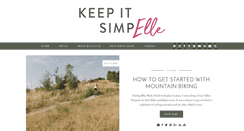 Desktop Screenshot of keepitsimpelle.com